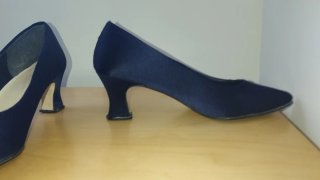 Tacones Azul Marino
