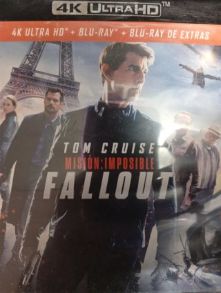 Blu-ray 4K Misión: Imposible - Fallout