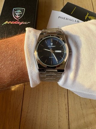 Orologio in Acciaio Inox Poedagar Full Set