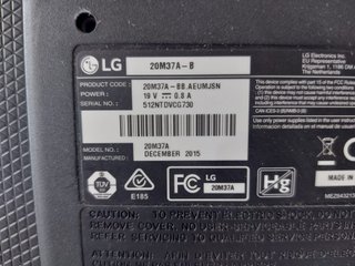 Monitor LG Led 19,5 pulgadas