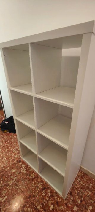 Estantería modular blanca Ikea
