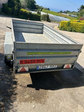 Remolque de dos ejes