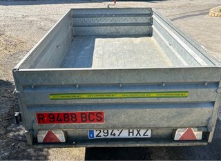 Remolque de dos ejes