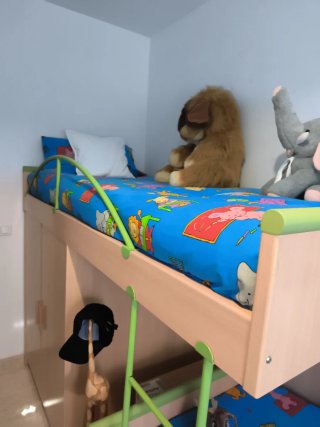 Literas infantiles con peluches
