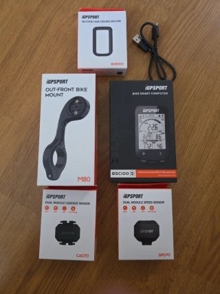 Kit Ciclocomputador IGPSPORT Completo