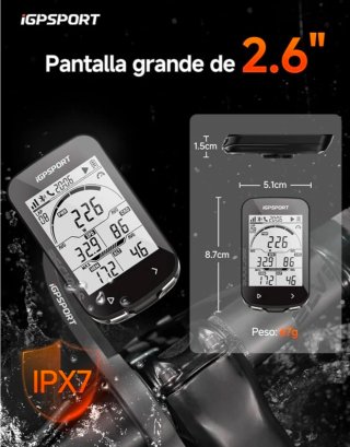 Kit Ciclocomputador IGPSPORT Completo