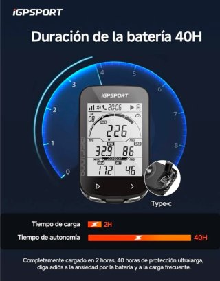 Kit Ciclocomputador IGPSPORT Completo