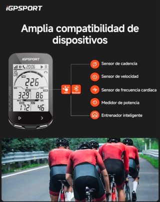 Kit Ciclocomputador IGPSPORT Completo