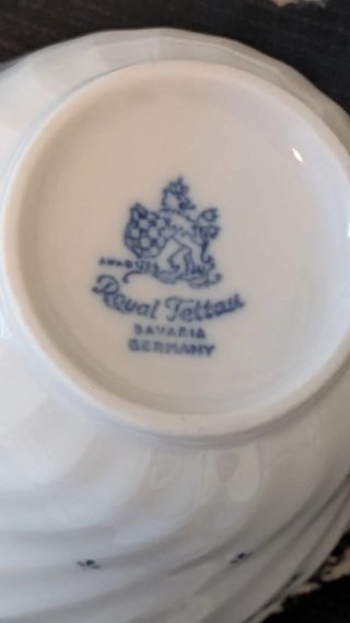 Taza y 2 platos Royal Tettau