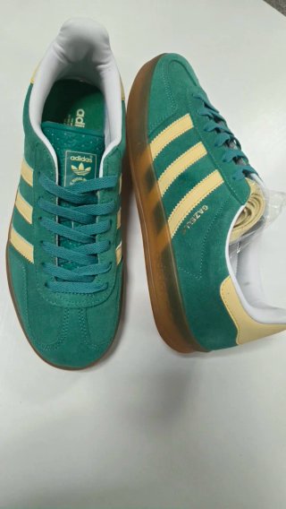 Adidas Gazelle Verde y Amarillo Talla 42