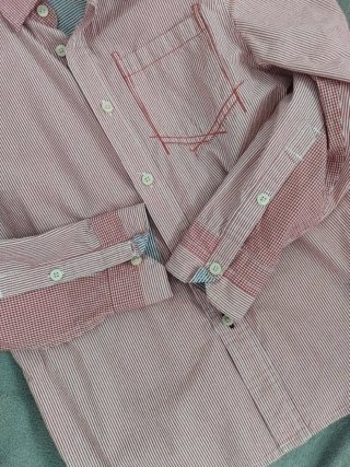 Camisa niño Next rayas y cuadros