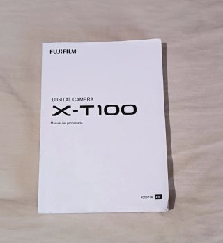 Cámara Fujifilm X-T100 Negra
