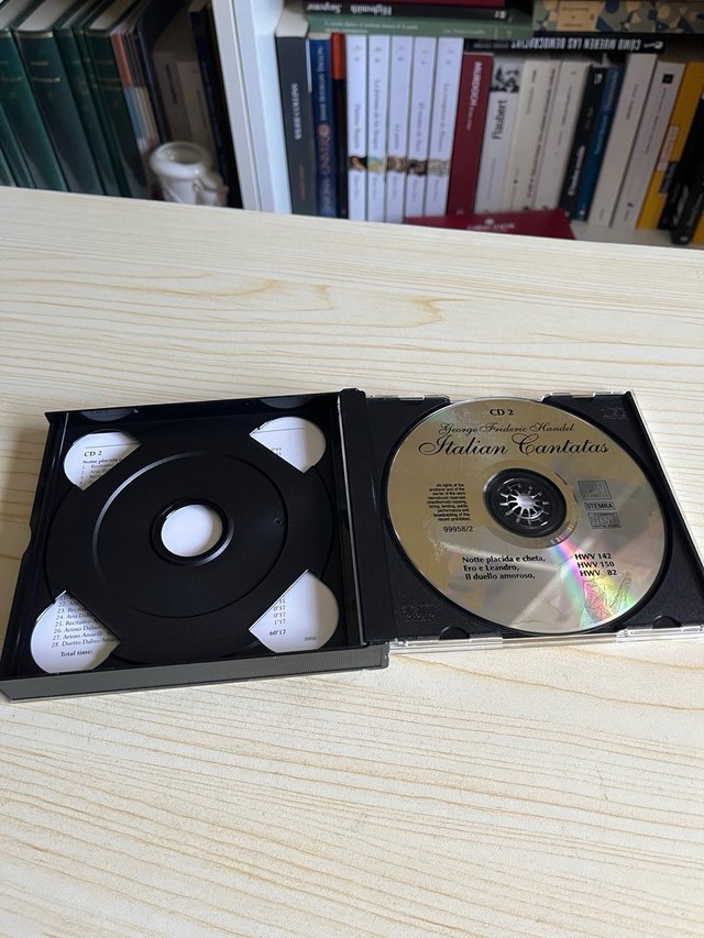 Handel Italian Cantatas 2 CD Brilliant 1995