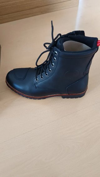 Botas de moto de cuero talla 44