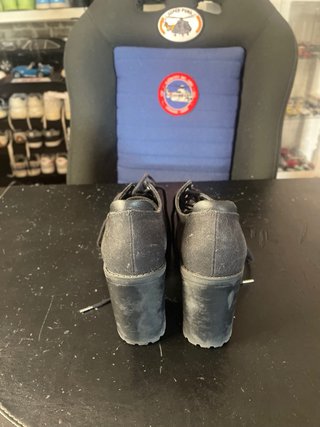 Zapatos Blucher Tacón Grueso