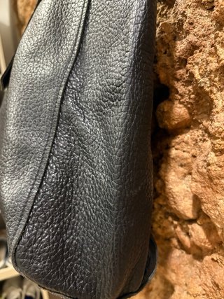 Bolso Bimba y Lola Negro Piel Texturizada