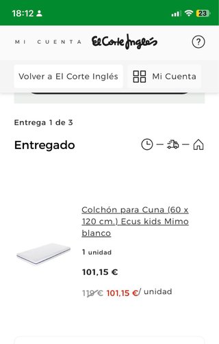 Cuna Ikea Sundvik + Colchón Ecus Kids