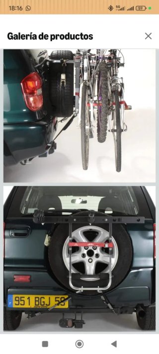 Porta bicicletas Mottez A500P 4x4