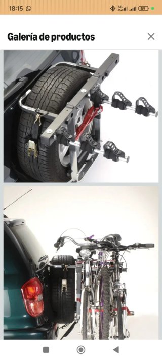 Porta bicicletas Mottez A500P 4x4