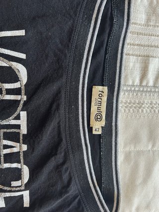 Camiseta manga larga Formula Joven negra