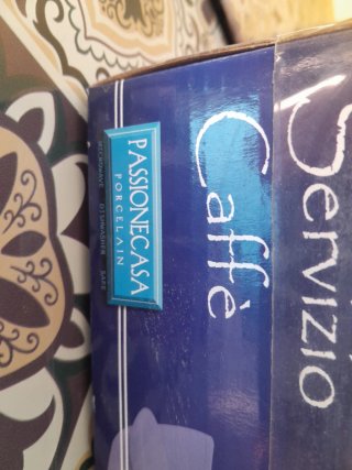 Set caffè D&CASA tazzina e piattino