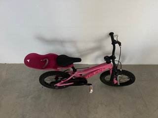 Bicicleta infantil rosa 5-7 años