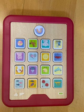 Tablet infantil educativa con sonidos