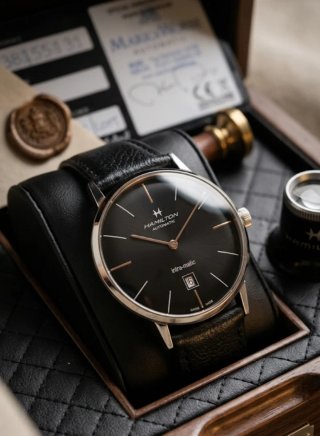 Orologio Hamilton Intra-Matic H38755731