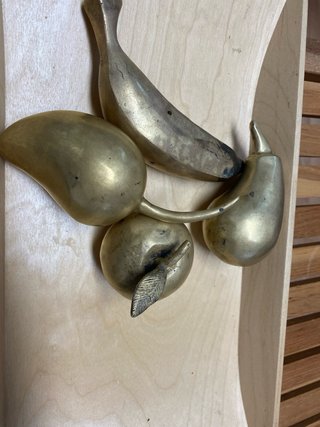 Esculturas de Frutas de Bronce