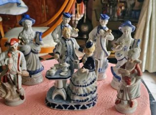 Lote figuras porcelana vintage