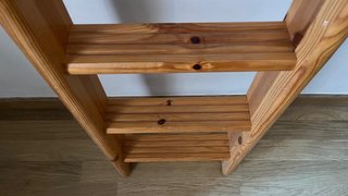Escalera vertical de madera Flexa 4 peldaños
