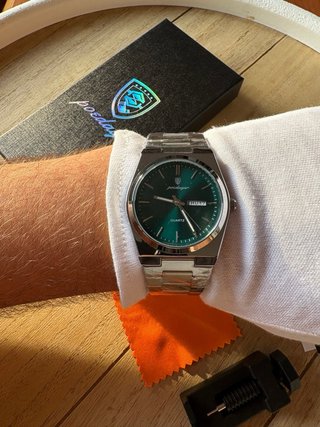 Orologio in Acciaio Inox Poedagar Full Set