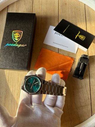 Orologio in Acciaio Inox Poedagar Full Set