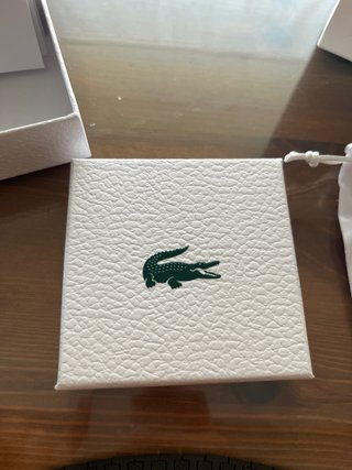 Pulsera Lacoste Negra