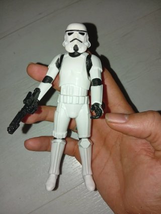 Figuras Star Wars Obi-Wan y Stormtrooper