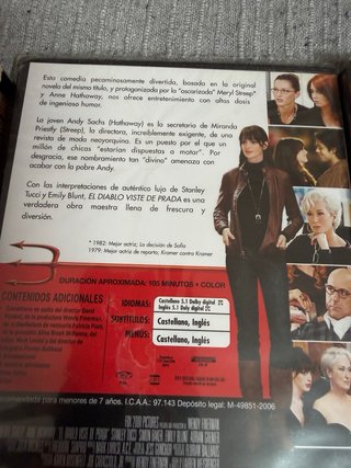 Lote 6 DVDs Películas Varias