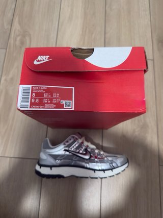 Nike P6000 Plateado Metalizado