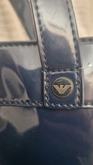 Bolso Armani azul original