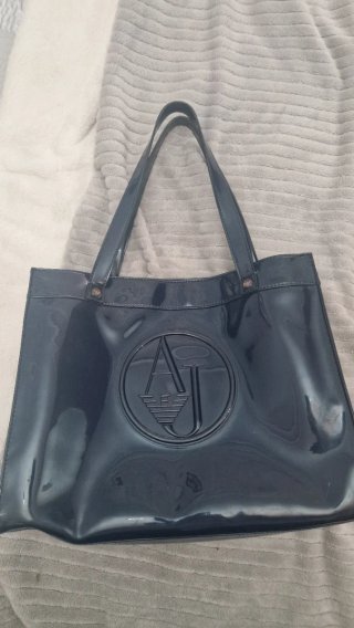 Bolso Armani azul original