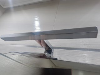 3 Espejos de baño con  aplique