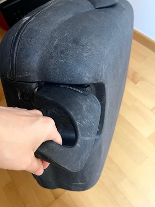 Maleta de viaje Samsonite negra / Samsonite travel