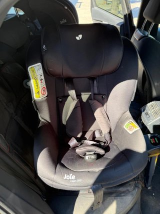 Silla coche Joie Spin 360 Negra