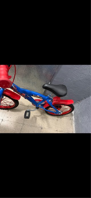 Bicicleta Spiderman 16 pollici