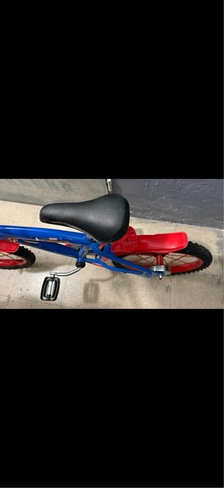 Bicicleta Spiderman 16 pollici