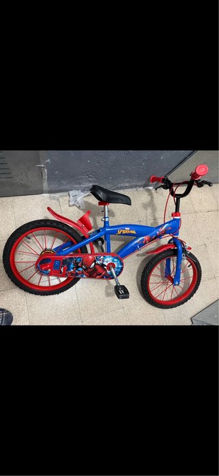 Bicicleta Spiderman 16 pollici