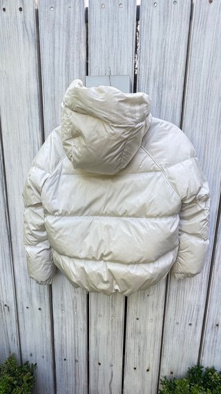 Piumino Woolrich bianco taglia S da donna