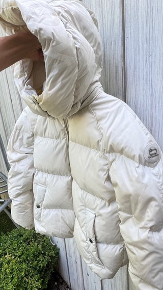 Piumino Woolrich bianco taglia S da donna