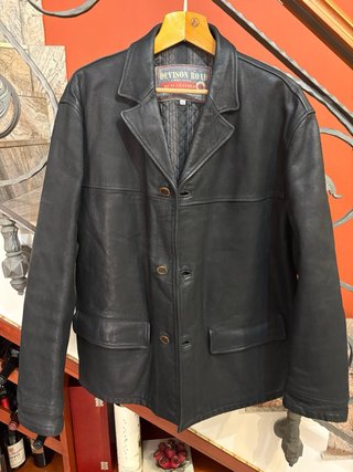 Icona Giacca Vera Pelle brand Devison Road vintage