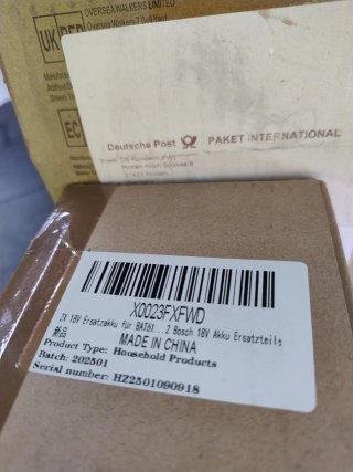 4 Baterías para Bosch PRO. 18V 8Ah Li-Ion BAT618