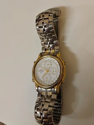 Reloj Festina Cronógrafo Alarma Oro/Plata